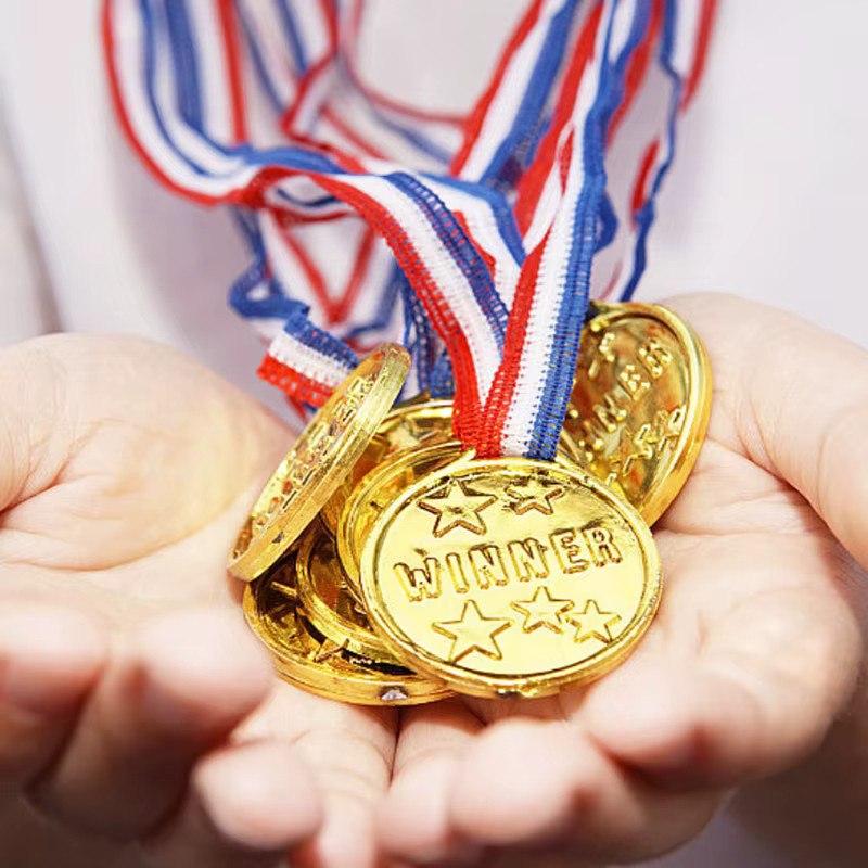 ZQNYCY Gold Gewinner Auszeichnung Medaillen, Kunststoff, 10/20 Stück - Bild 3