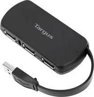 Targus USB 2.0 Hub mit 4 USB-A Anschlüssen in Schwarz - Bild 3