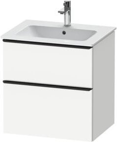 Duravit Waschtischunterschrank D-Neo in Weiß Matt, Wandhängend, B/T: 61,0 x 46,2 cm - Bild 1