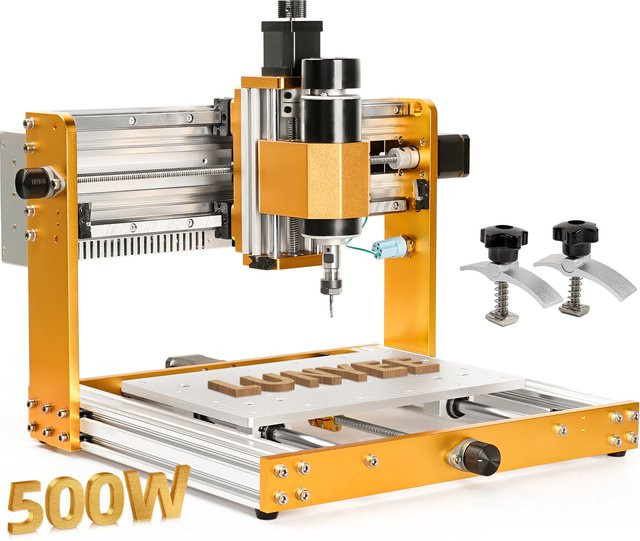 LUNYEE CNC3018PRO Ultra Fräsmaschine mit Endschalter und Offline-Kit für die Holzbearbeitung - Bild 1