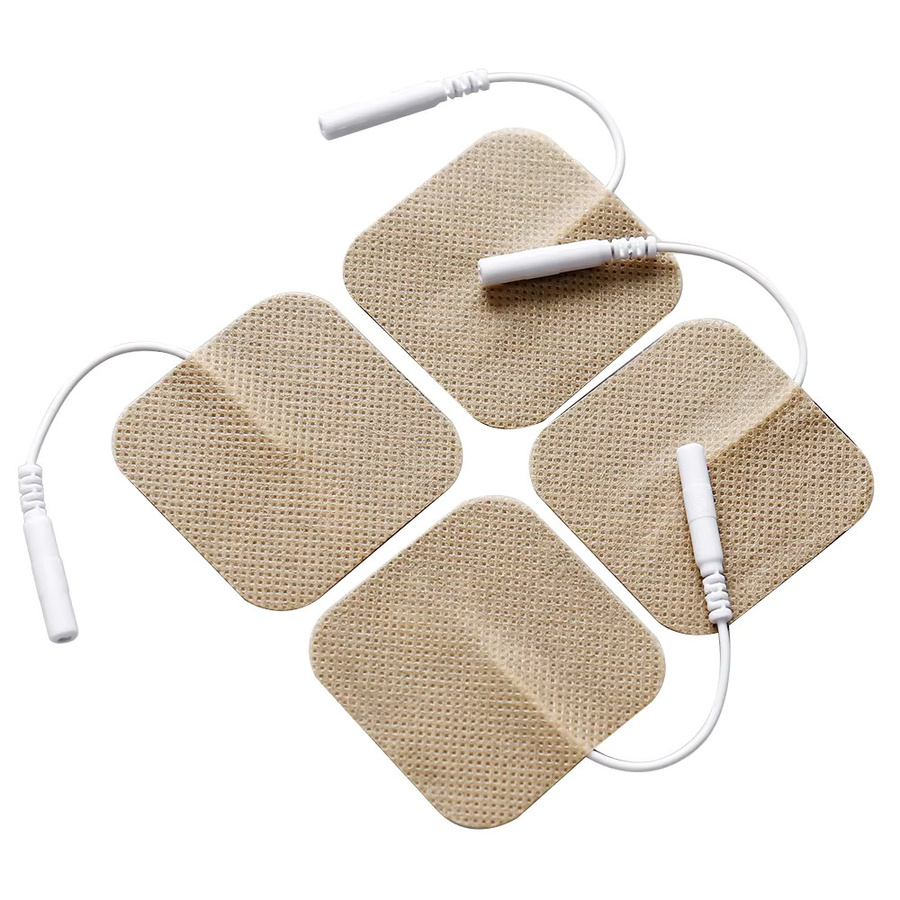 Raiuleko Pulseelektrodenpads, leitfähiges Gel, Unisex, 50/100 Stück - Bild 3