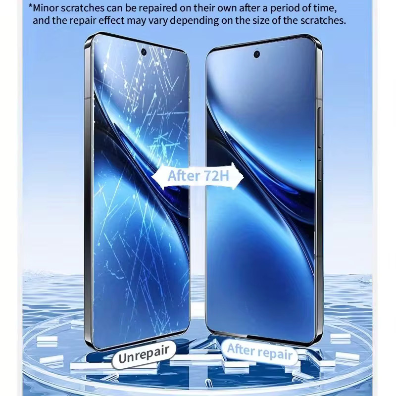 3er-Pack Hydrogel Schutzfilm für Vivo Y21, Y21s, Y33s, Y51, Y52, Y72 5G und Y53s 4G, transparent - Bild 2