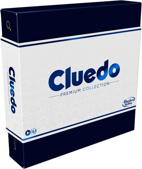 Hasbro Cluedo, Brettspiel, Spielfiguren aus Holz, ab 8 Jahren - Bild 1
