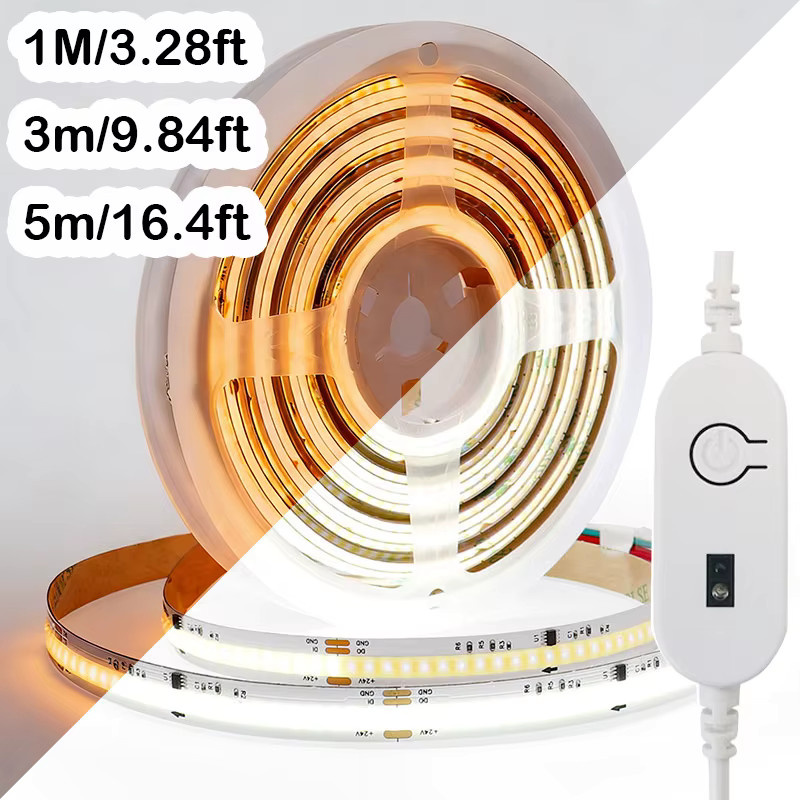 Acosh Neon USB COB-LED-Streifen mit Bewegungssensor in Warmweiß für Schrank, Wohnzimmer und Schlafzimmer - Bild 3