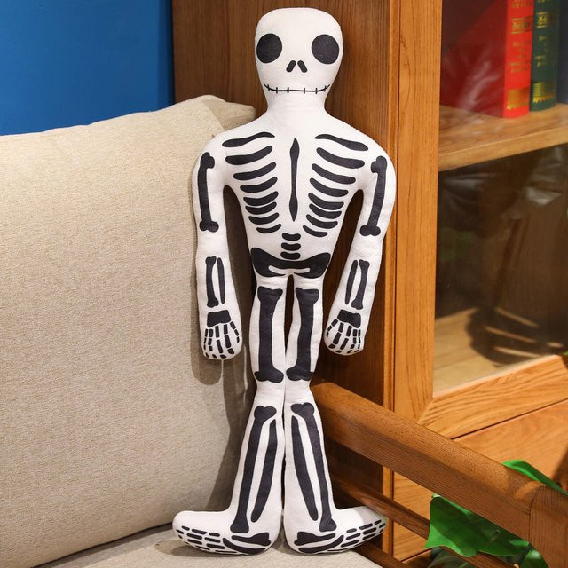 Halloween tanzende Totenkopf Plüschpuppen, Plüschtiere, 40cm, ab 14 Jahre - Bild 1
