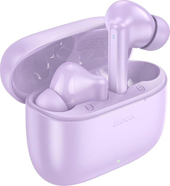 HOCO EQ2 TWS Bluetooth Kopfhörer in Lila mit 28h Akkulaufzeit und Touch-Steuerung - Bild 1