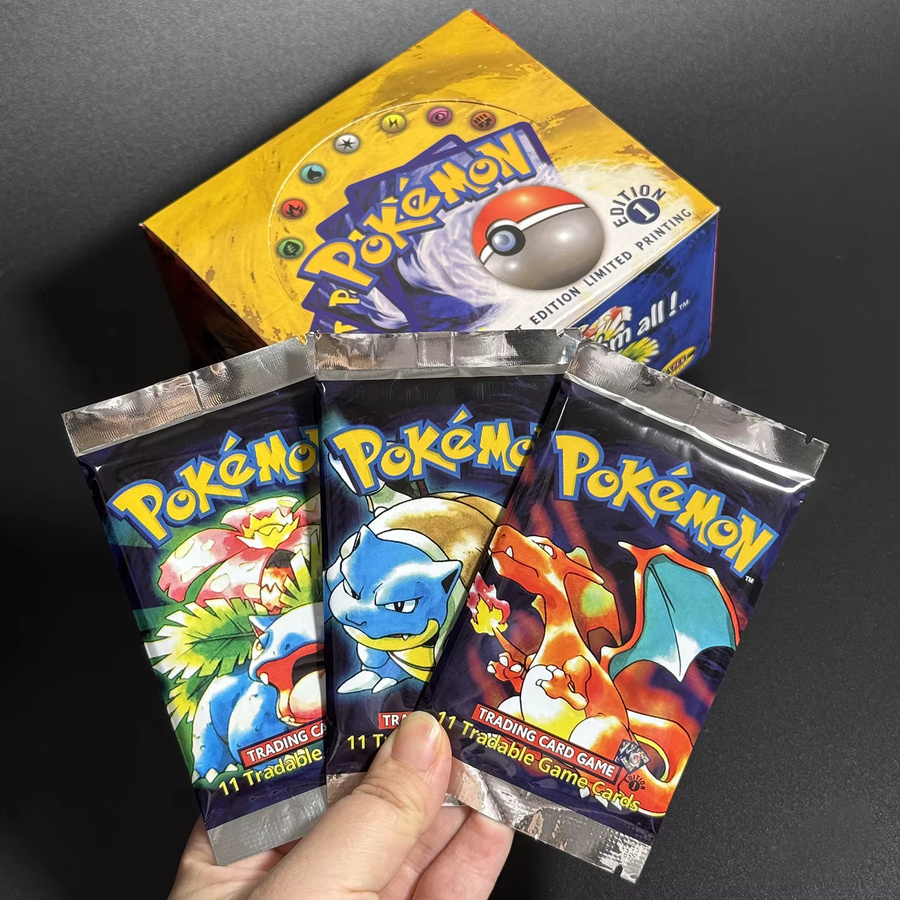 Pokémon 1st Edition Basisset 1999 Booster Pack, Nachfüllpack, ab 10 Jahren - Bild 4