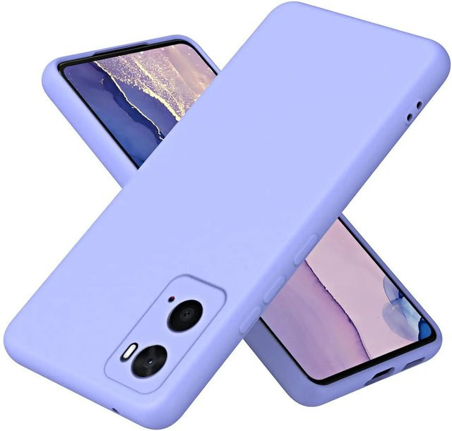 Stoßfeste Silikon Hülle für OPPO A96 A57S A77 5G A54S A16 A76 A52 A72 A74 A15 A9 A5 A53S in Lila - Bild 1