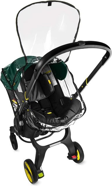 Doona 3-in-1 Regenschutz für Kinderwagen aus transparentem EVA HD-Vision - Bild 1