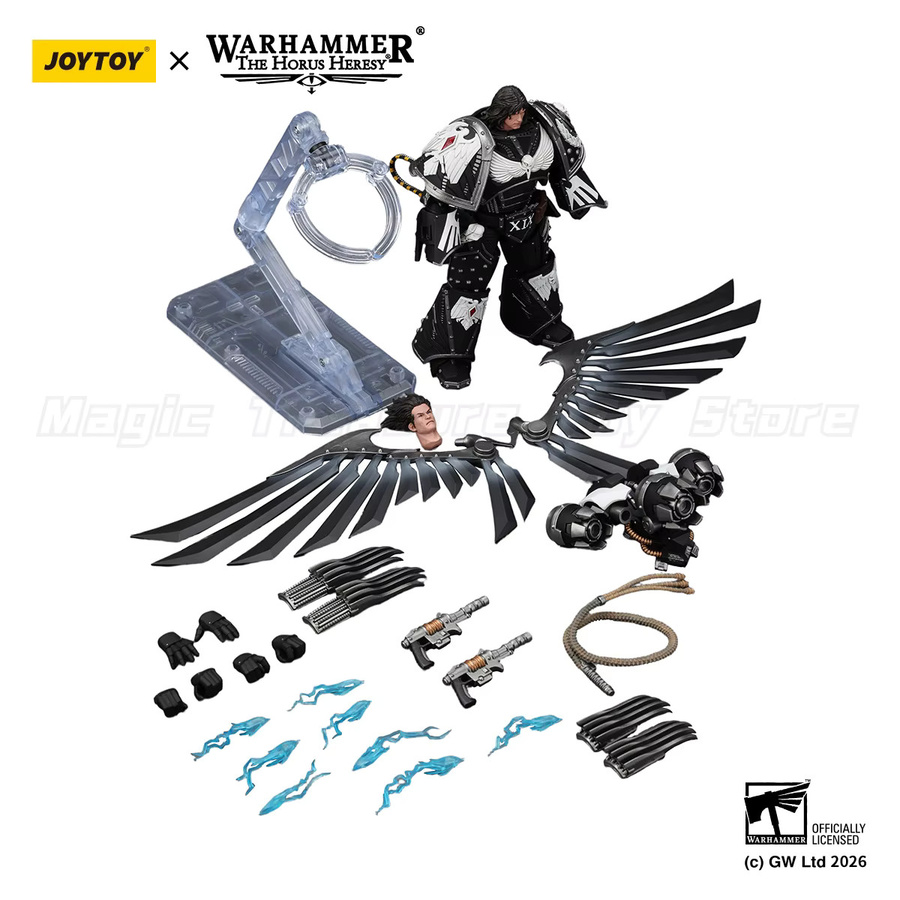 JOYTOY Warhammer 40K Raven Guard Corvus Corax Primarch der XIX Legion, Einzelfigur - Bild 2