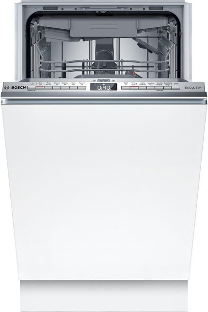 Bosch SPD4EMX02D vollintegrierbarer Geschirrspüler mit Aquastop und App-Steuerung, Breite: 45 cm, Höhe: 81,5 cm, Tiefe: 55 cm - Bild 1