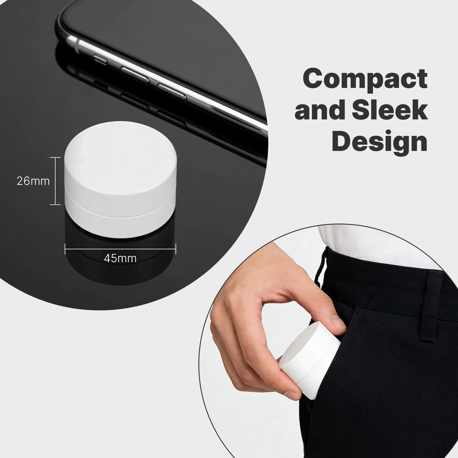 MOES Tuya Zigbee Smart Szenen-Schalter Drehknopf Kabellose Fernbedienung mit RGB-Beleuchtung für 5 Aktionen zur Steuerung deiner Heim-Szenarien in Weiß - Bild 5