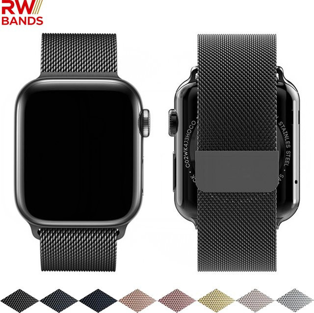 RWBANDS Uhrenarmband Milanese Loop, Edelstahl, Unisex - Bild 1