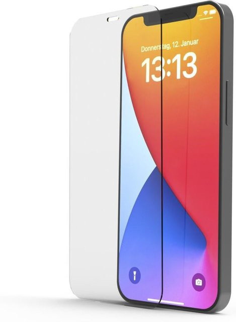 Hama Handy-Schutzglas Clear Protect für Apple iPhone 12 und iPhone 12 Pro, transparent mit Montagehilfe - Bild 1