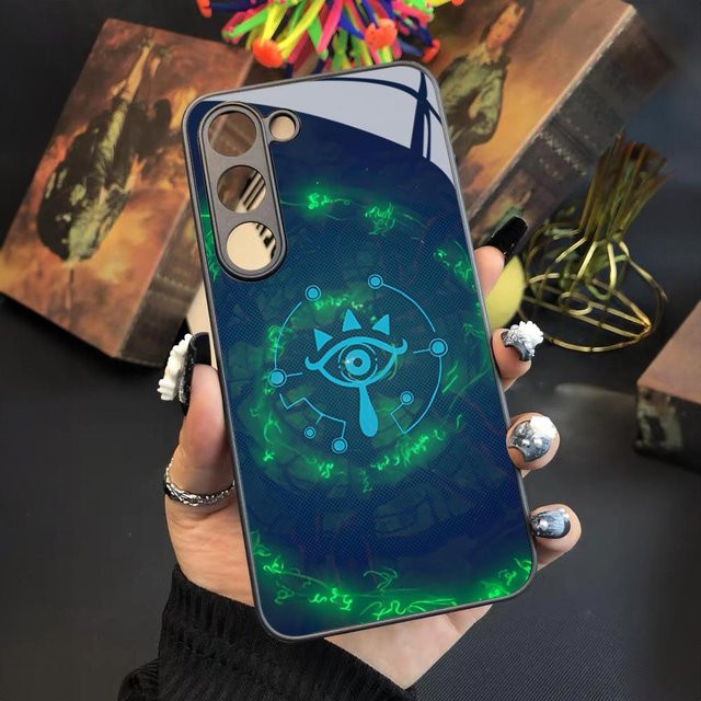 Handyhülle im Cartoon Anime Zelda Design für Samsung Galaxy S24 S23 S22 S21 S20 A24 A34 A54 A53 Note20 M54 FE Ultra Plus Multicolor - Bild 1