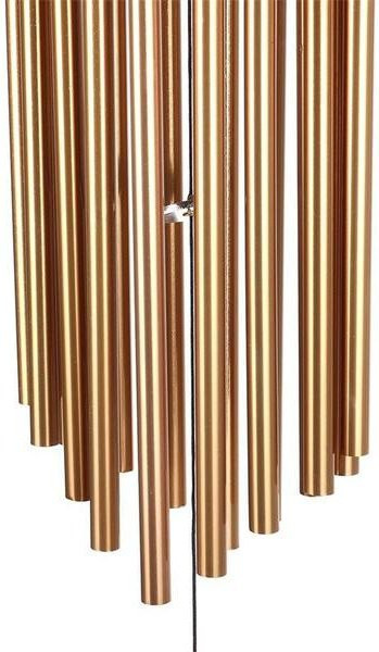 GJEY Windspiel für Garten und Hof aus Metall und Holz in Gold - Bild 1