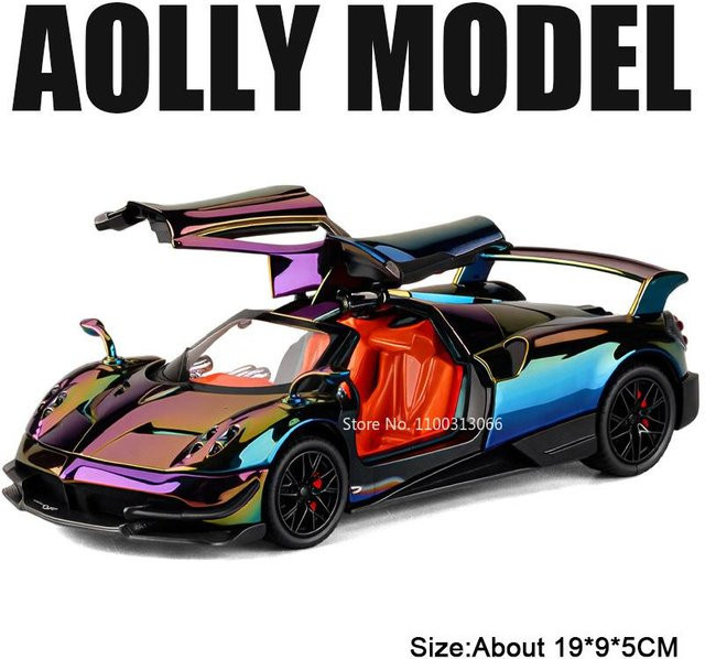 Platinum Challenger Pagani Huayra BC Challenger SRT Hellcat Modellauto, 1:24, Türen zum Öffnen, Rückziehauto, ab 14 Jahre - Bild 1