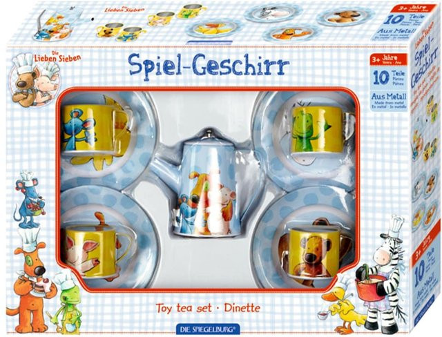 Coppenrath Die Spiegelburg Die Lieben Sieben, Spiel-Geschirr, bunt / mehrfarbig, ab 3 Jahre - Bild 1