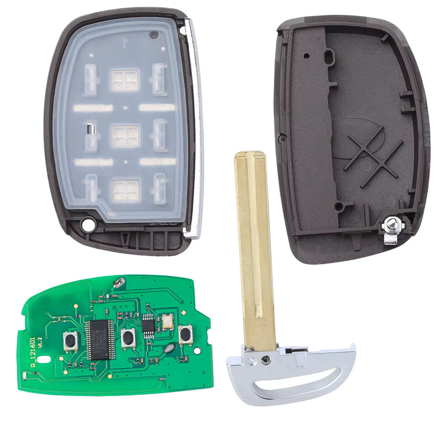 KEYECU Smart Remote Key Fob ID47 für Hyundai Ioniq, 433 MHz FSK, Schwarz - Bild 4