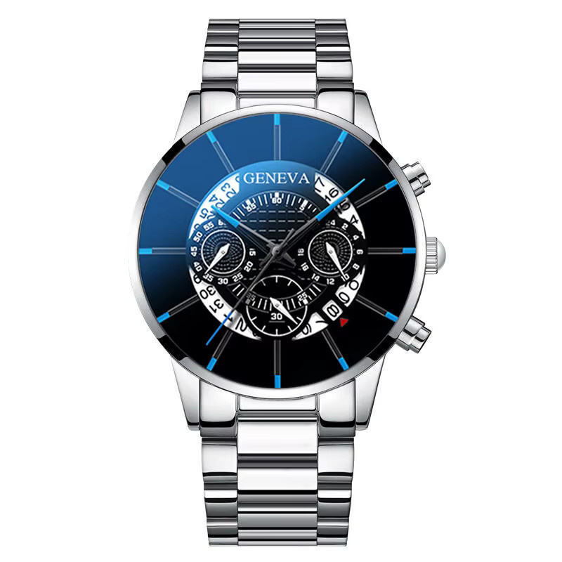TVK Armbanduhr, Quarz, Edelstahl, Silber, Herren - Bild 5