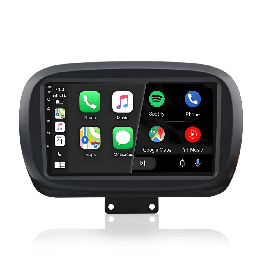 Junsun Autoradio für Fiat 500X 2014-2020 mit Bluetooth und GPS in Schwarz - Bild 2