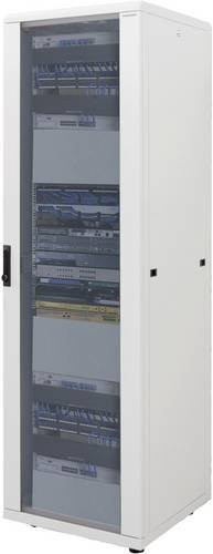 LogiLink 19 Zoll Netzwerkschrank D32S81B Schwarz RAL 9005 Höhe: 1000 mm, 32 HE - Bild 1