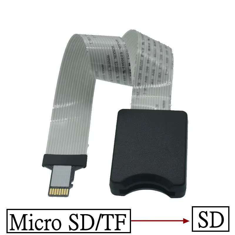 Liujyjc SD auf TF Micro SD Kartenverlängerungskabel Adapter in Schwarz für GPS - Bild 2