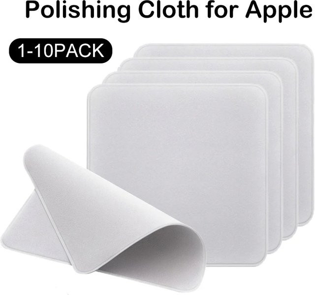 Universal Mikrofasertuch Set in Weiß für Apple iPhone, iPad, Bildschirme und Objektive - Bild 1