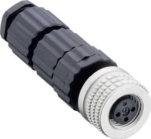 Hirschmann Leitungsdose 933 367-100-100 ELKA 4008V Ausführung gerade in Schwarz (100 Stück) - Bild 1