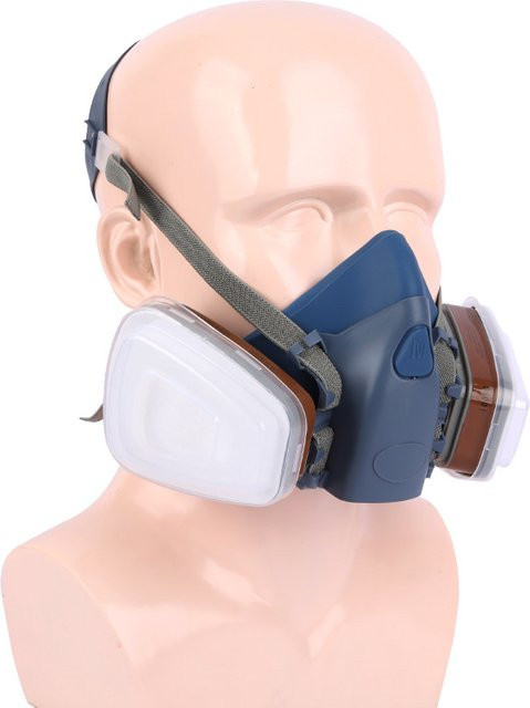 AnruiGe PROTECT Gas- und Staub-Atemschutzmaske Modell 7502 zum Schutz beim Lackieren, Sprühen und zur Filtration chemischer Gase sowie Bio-Dämpfen - Bild 1