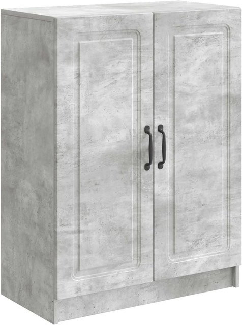 vidaXL Sideboard in Betongrau, modernes Design aus Holzwerkstoff, B/T/H: 66 x 34,5 x 87 cm - Bild 1