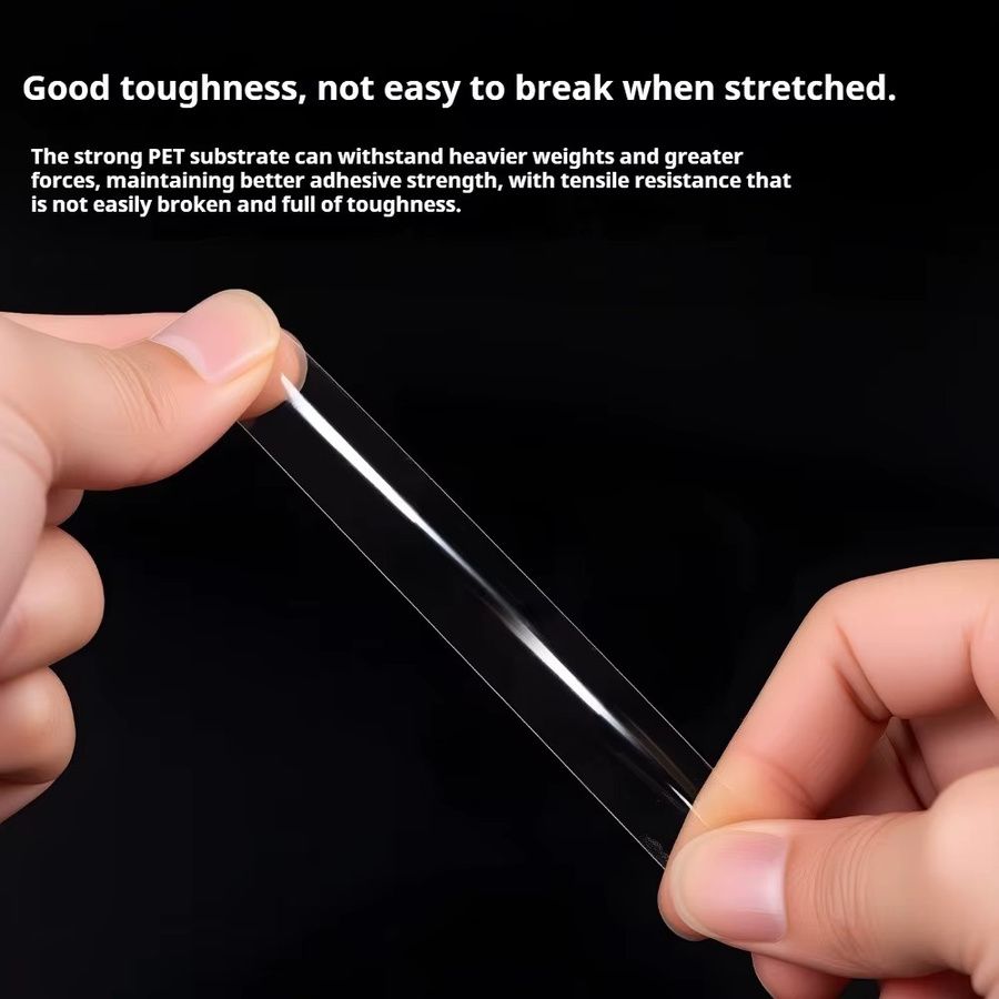 TFAAI Transparentes Acryl-Doppelseitiges Klebeband für Heimdekoration, Breite: 6 mm bis 30 mm - Bild 4