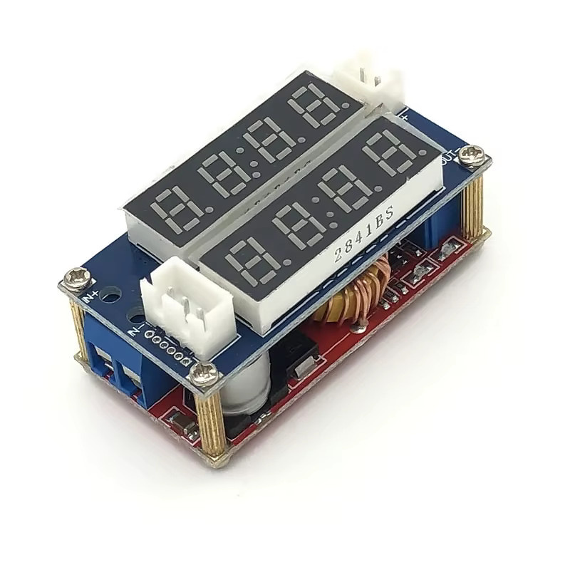 Si Tai&SH XL4015 5A Einstellbares Step-down-Lademodul CC/CV LED-Treiber mit Voltmeter und Amperemeter in Blau - Bild 2