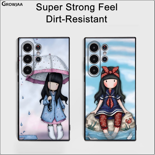 Gorjuss Handyhülle für Samsung Galaxy S25 S24 S23 S22 S21 S20 Ultra Plus Frosted Non-Slip Soft Case Multicolour - Bild 1
