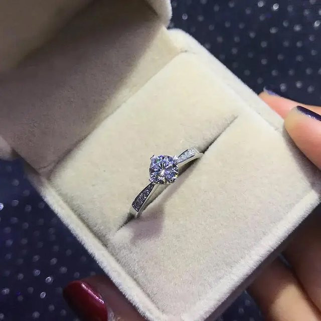 CHSHINE Ring, 925 Silber, Kristall, Diamant, Damen - Bild 1