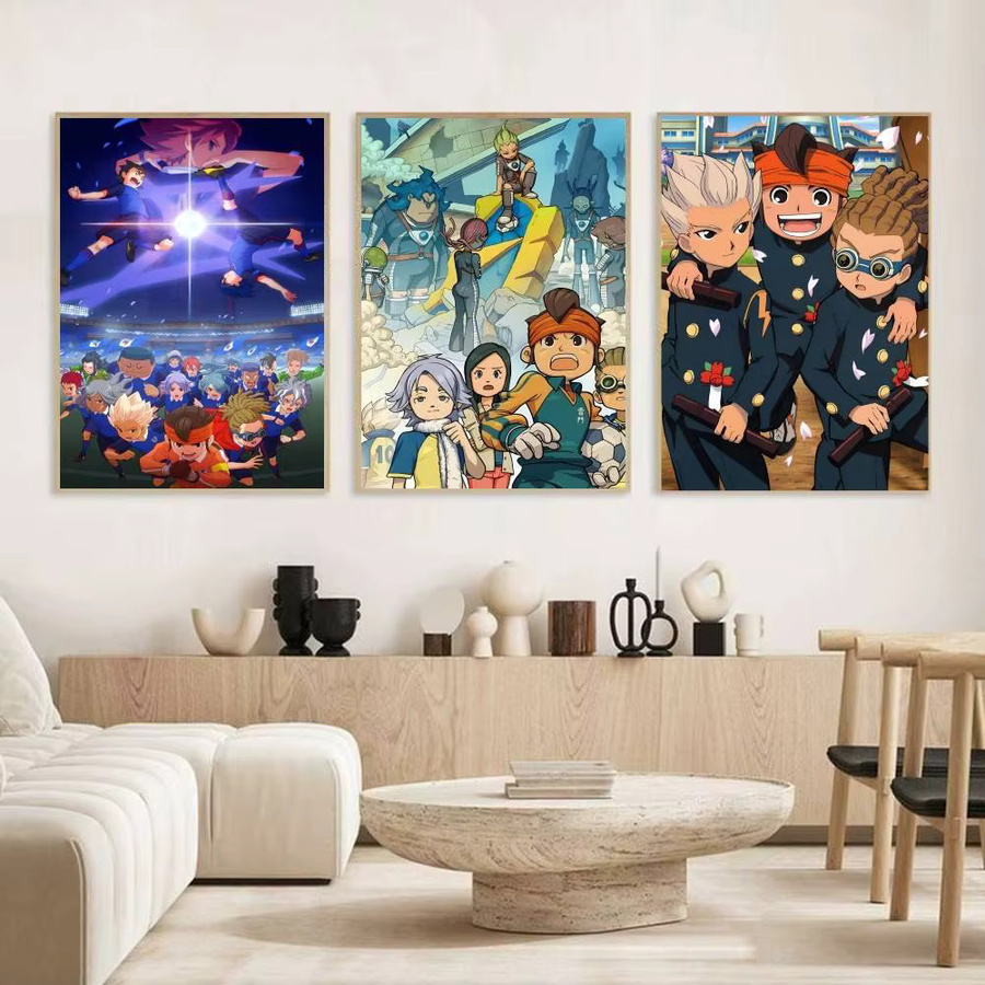 Selbstklebender Anime Inazuma Eleven Papierdruck als Wandposter in Mehrfarben - Bild 3