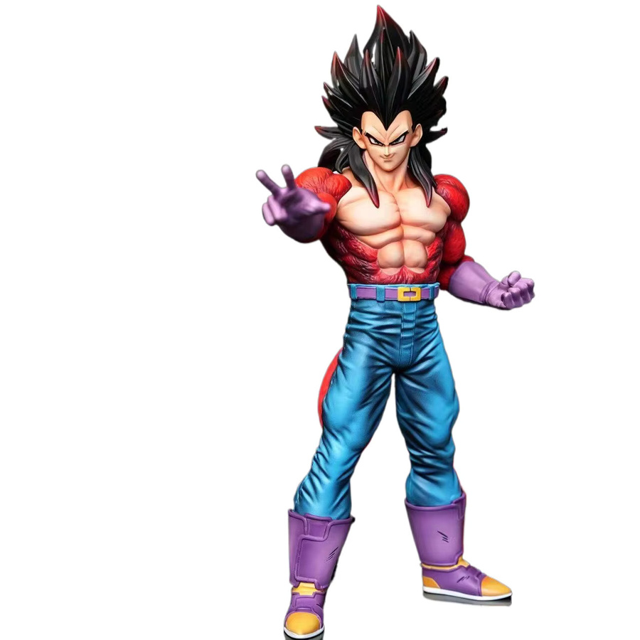 Bandai Dragon Ball Super Saiyan 4 Vegeta Actionfigur, Doppelköpfige Statue, 31cm - Bild 4