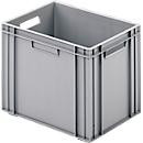 Eurokasten Ringoplast geschlossener Lagerkasten in Grau, B/T/H: 40 x 30 x 32,2 cm - Bild 1