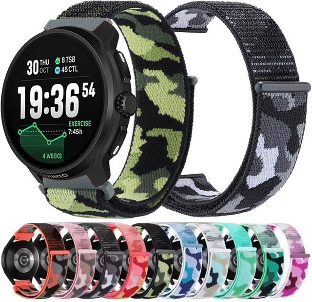 Suunto Sportarmband Camouflage-Nylonschlaufe, Textil/NATO, Unisex - Bild 1