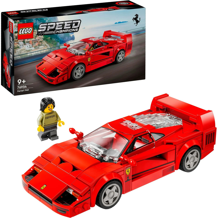 LEGO Speed Champions Ferrari F40 Supersportwagen ab 9 Jahren - Bild 1