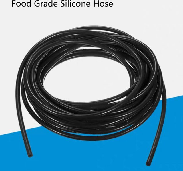 ZHIYANG Silikon Aquarium Luftschlauch aus lebensmittelechtem Material in Weiß oder Schwarz - Bild 1
