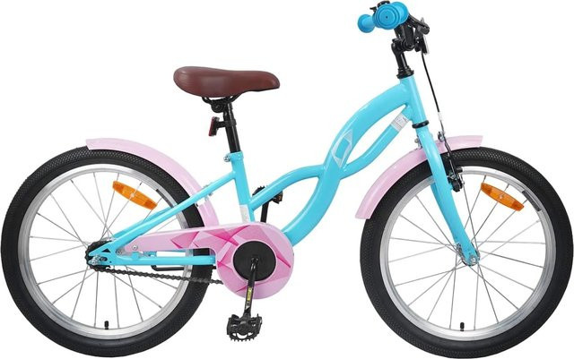 vidaXL Kinderfahrrad 20 Zoll Himmelblau für 6-11 Jahre - Bild 1