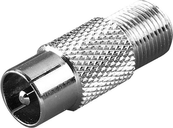 Vivanco Kurzadapter 44015 in Silber - Bild 1