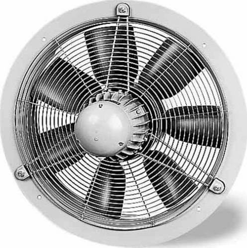 Helios Ventilatoren HWD 355/2 TK Axiallüfter 400V in Weiß - Bild 1