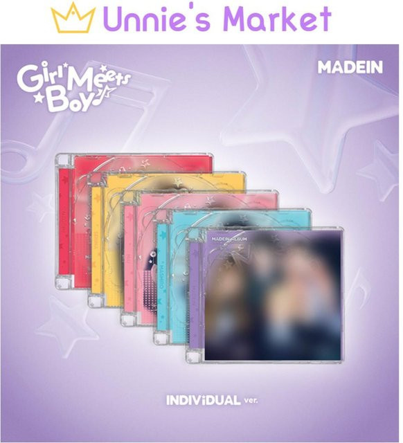 MADEIN Mädchen trifft Jungen Musikalbum CD in Multicolour (2er-Set) - Bild 1