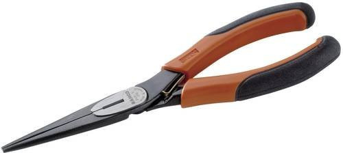 Bahco 2430 G-200 Flachrundzange aus Stahl in Orange, Länge: 200 mm - Bild 1