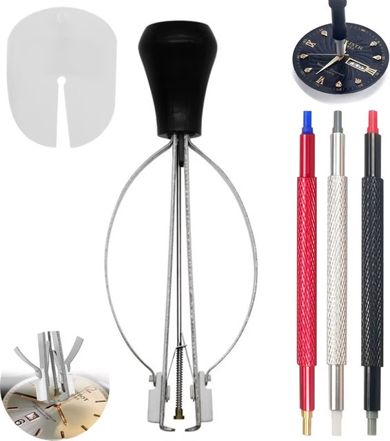 Uhren Reparatur Werkzeug Zubehör Kit, Edelstahl, Silber - Bild 1