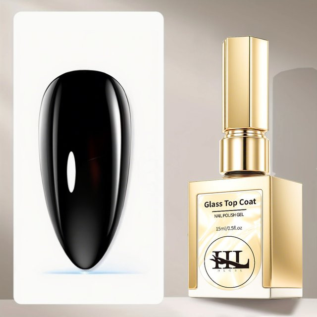 HLGEL Gel Top Coat und Base Coat Set, 15 ml, glänzend - Bild 1