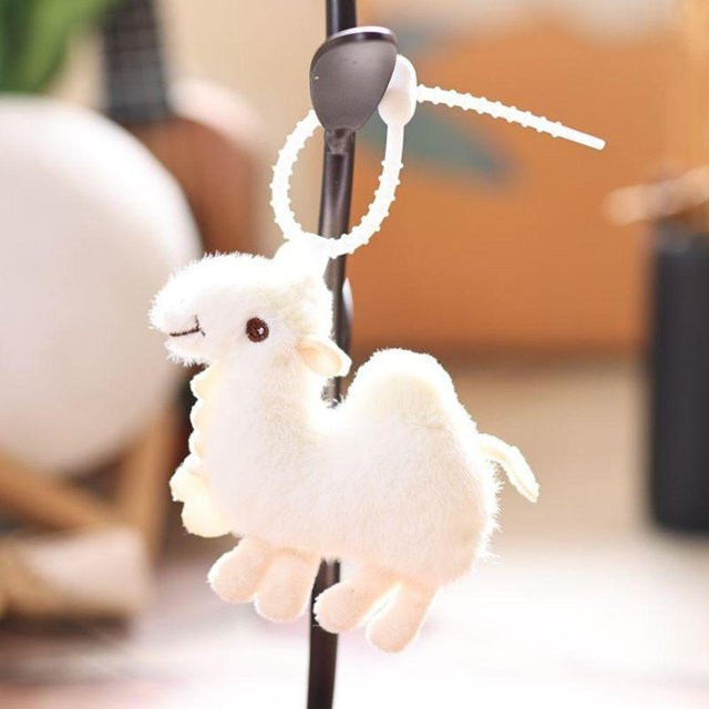 Schlüsselanhänger Kamel, weiß, Unisex - Bild 1