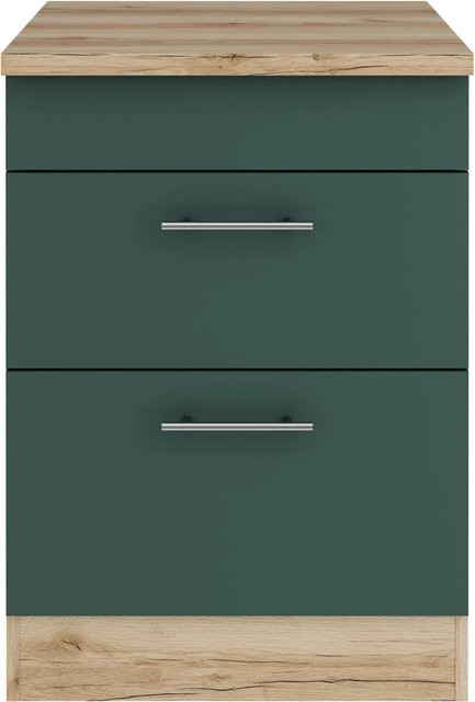 OPTIFIT Savona405 Küchen-Unterschrank in Steingrün, Breite: 60 cm - Bild 1